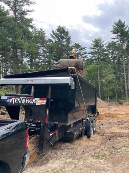 stump hauling and removal